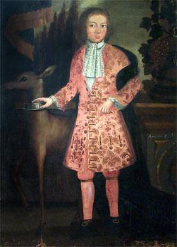 Kuhn Justus Engelhardt Portrait of Charles Carroll d'Annapolis oil painting picture